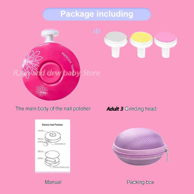 Electric Baby Nail Trimmer - My Store