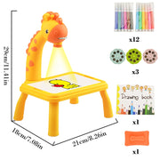 Children LED Projector Art Drawing Table Toys - My Store