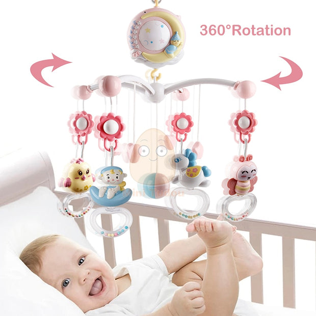 Newborn Crib Bed Bell Toddler Rattles Toy - My Store