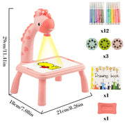 Children LED Projector Art Drawing Table Toys - My Store