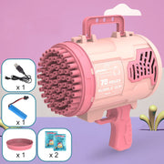 70 Holes Soap Bubbles Machine Gun - My Store