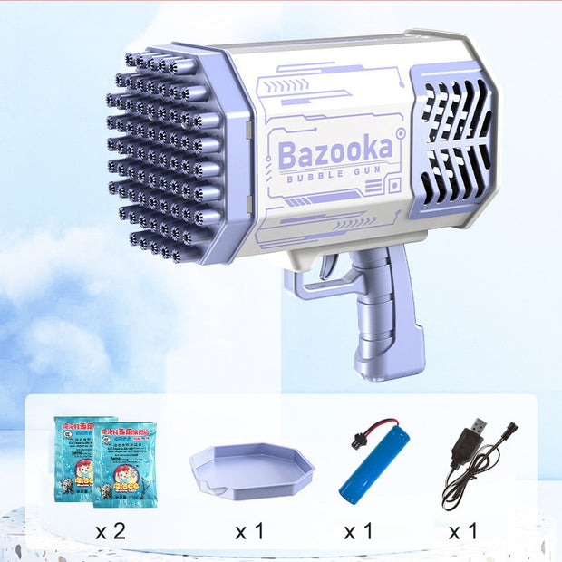 70 Holes Soap Bubbles Machine Gun - My Store