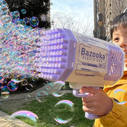 70 Holes Soap Bubbles Machine Gun - My Store