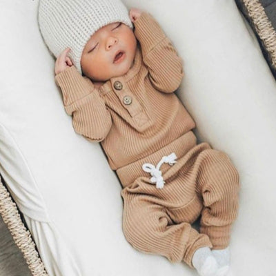 Newborn Infant Knit Clothes Set - My Store