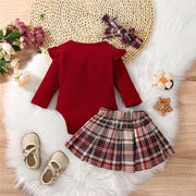 Newborn Infant Knit Baby Girl Clothes Set - My Store